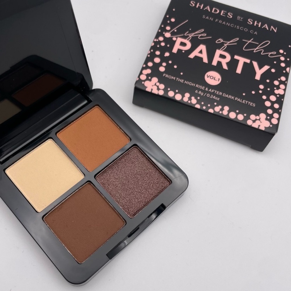 EYESHADOW PALETTE SHADES BY SHAN Life of the Party Volume 1 NEW IN BOX